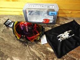 UNI LYŽIARSKE OKULIARE 3F VISON NAKED 2 POLARIZED BLACK
